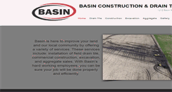 Desktop Screenshot of basintile.com